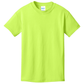 Port & Company® Youth Core Cotton Tee - Neon Yellow
