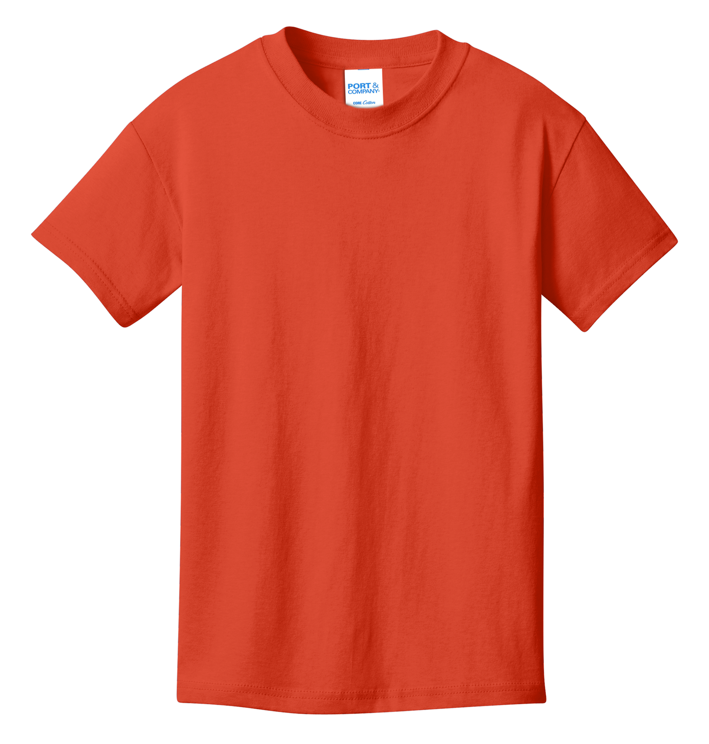 Port & Company® Youth Core Cotton Tee - Orange