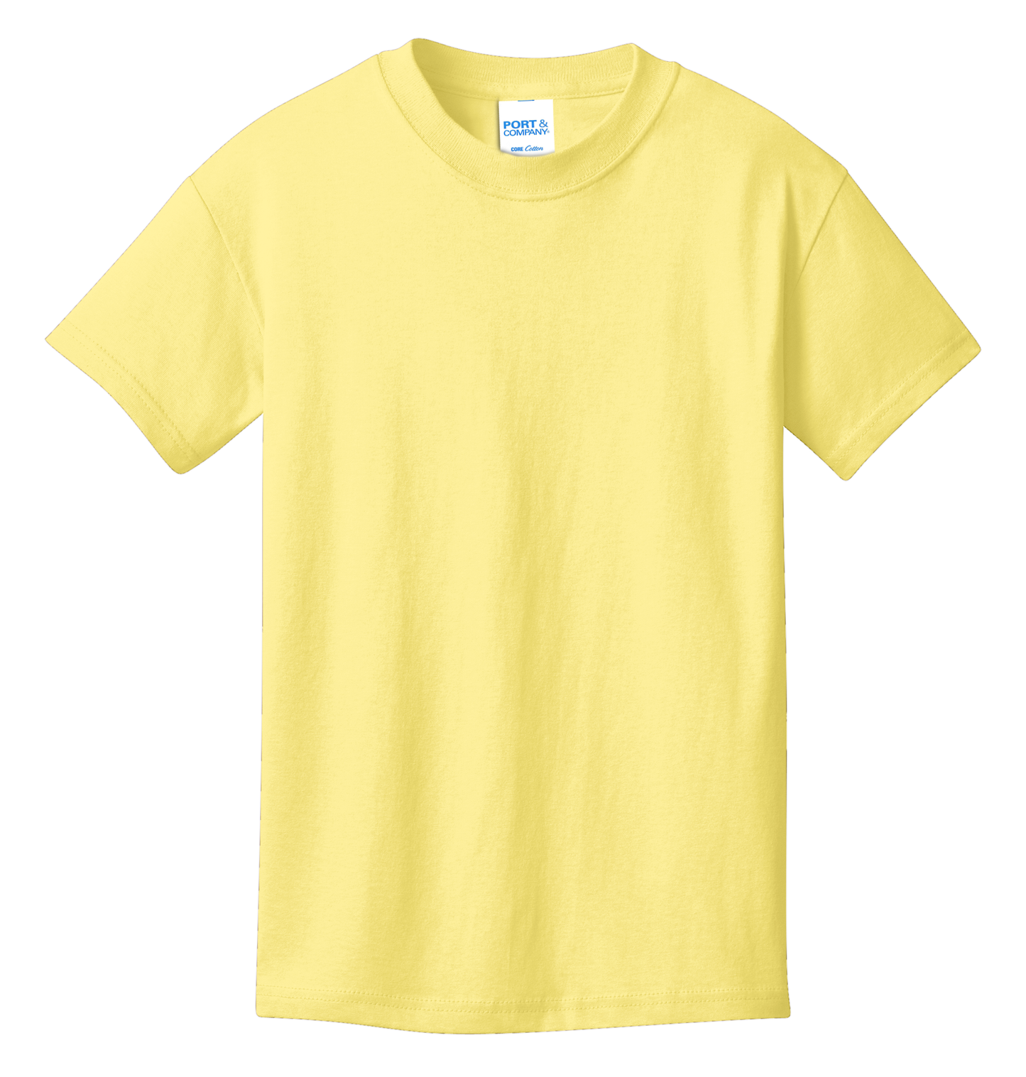 Port & Company® Youth Core Cotton Tee - Yellow