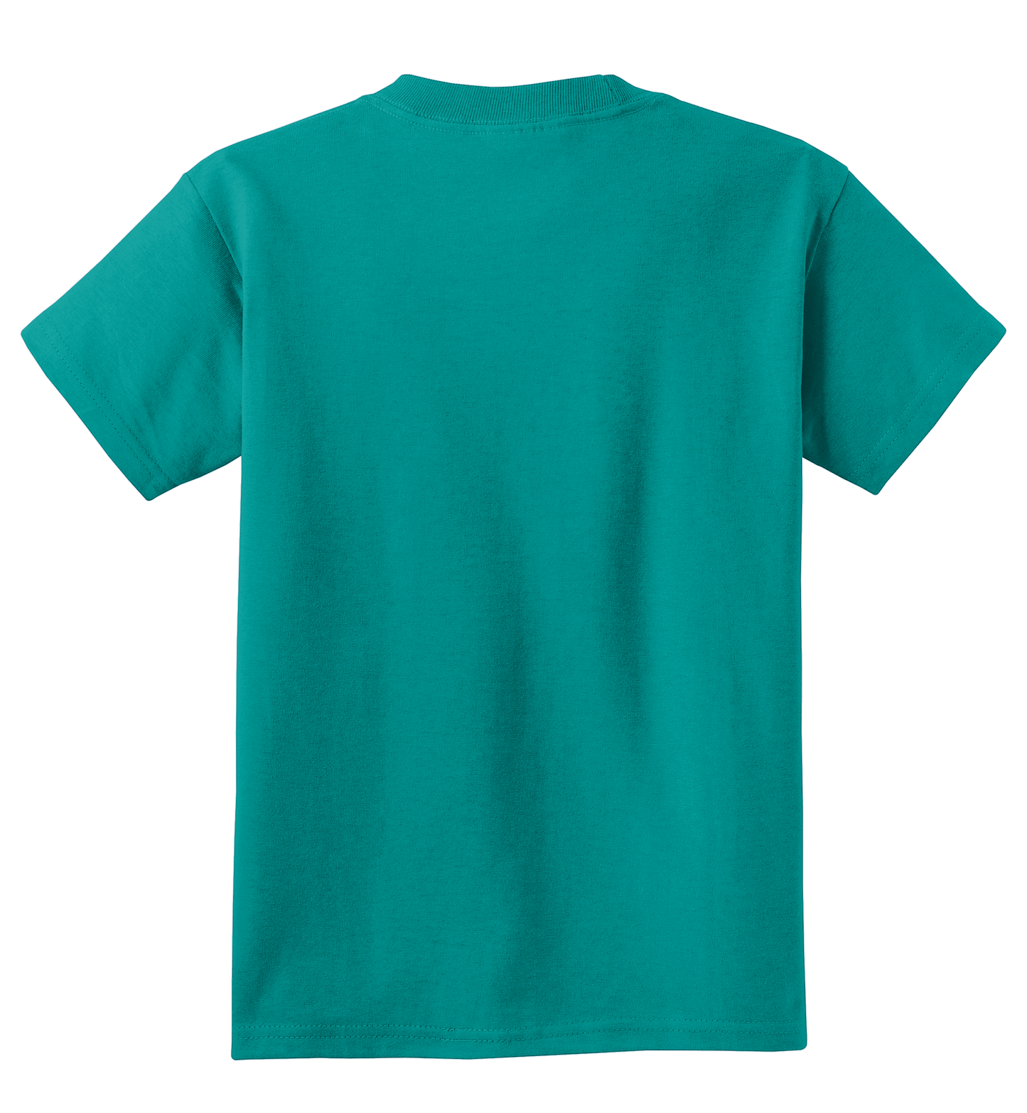 Port & Company® Youth Core Cotton Tee - Bright Aqua