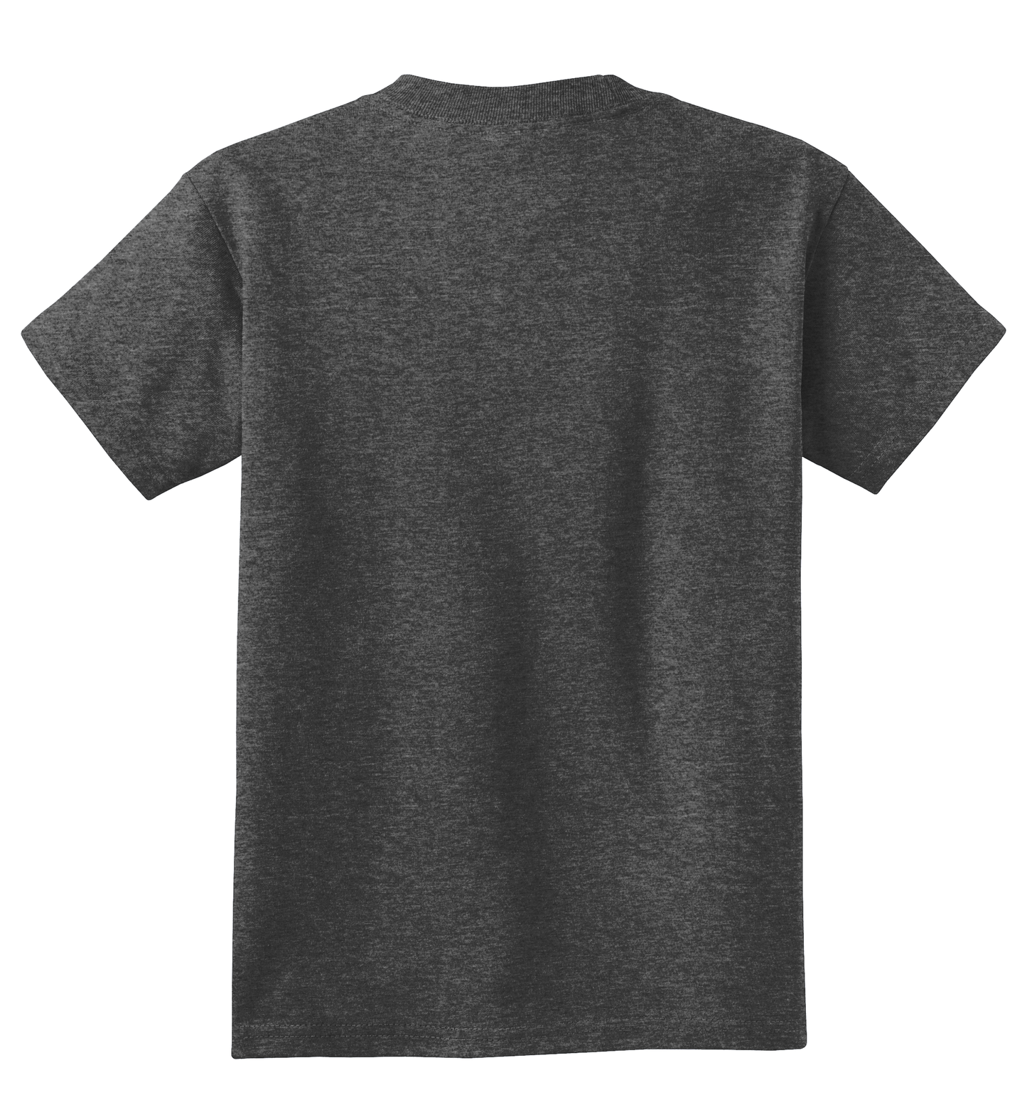Port & Company® Youth Core Cotton Tee - Dark Heather Grey