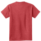 Port & Company® Youth Core Cotton Tee - Heather Red