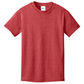 Port & Company® Youth Core Cotton Tee - Heather Red
