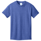 Port & Company® Youth Core Cotton Tee - Heather Royal