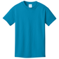 Port & Company® Youth Core Cotton Tee - Neon Blue