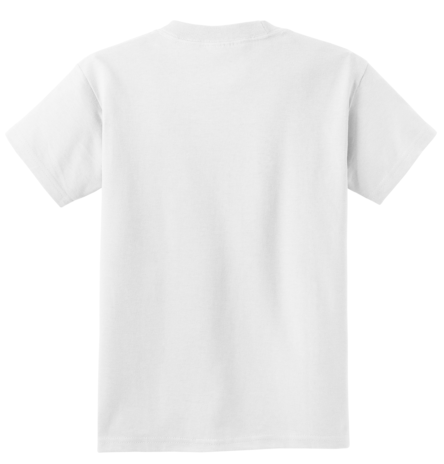 Port & Company® Youth Core Cotton Tee - White