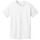 Port & Company® Youth Core Cotton Tee - White