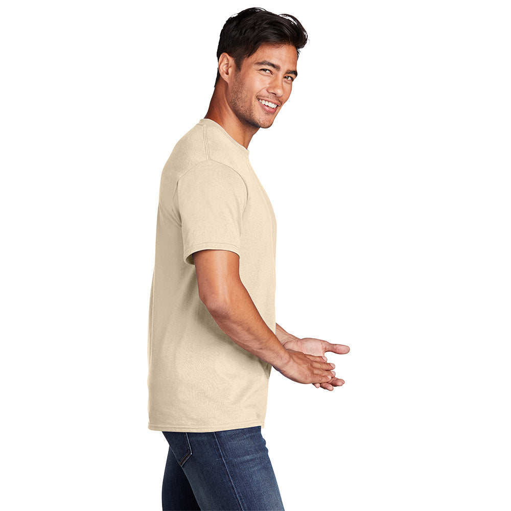 Port & Company® Core Cotton Tee - Creme