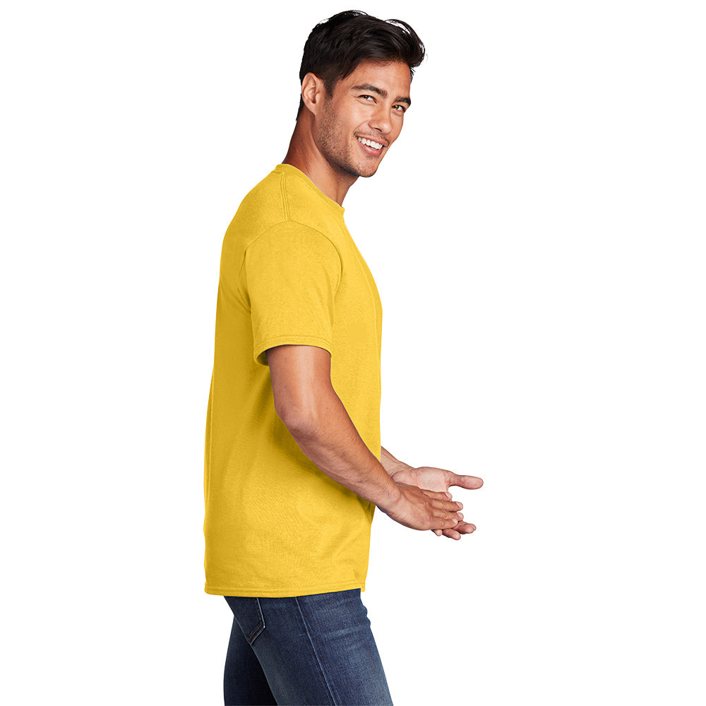 Port & Company® Core Cotton Tee - Yellow