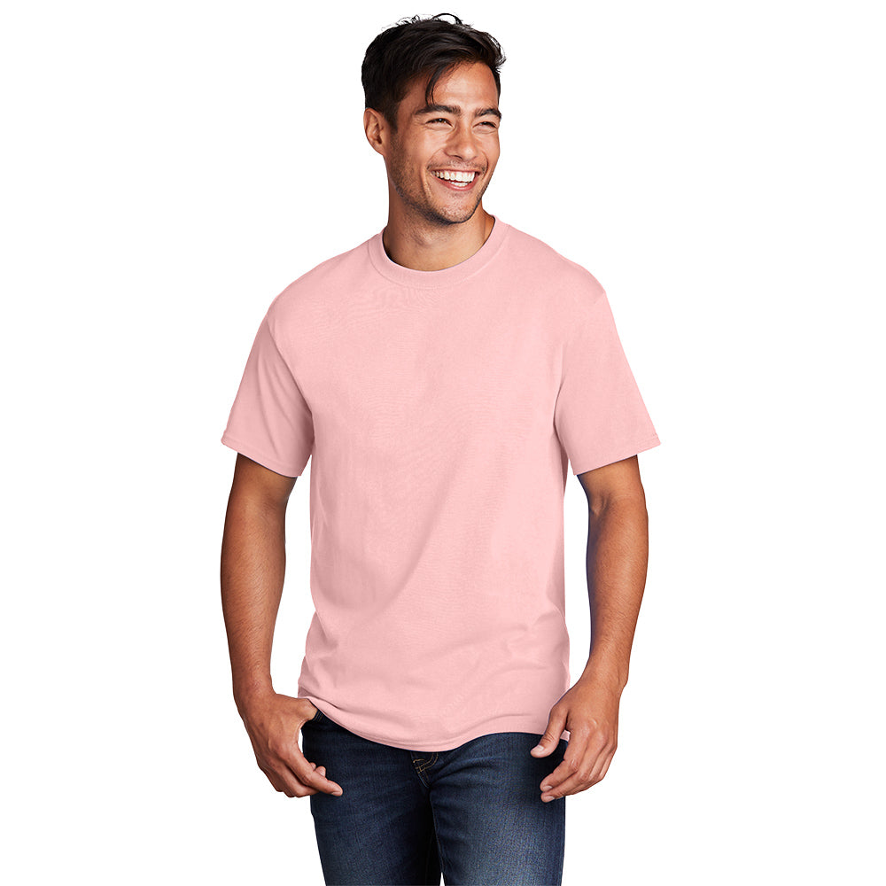 Port & Company® Core Cotton Tee - Pale Blush