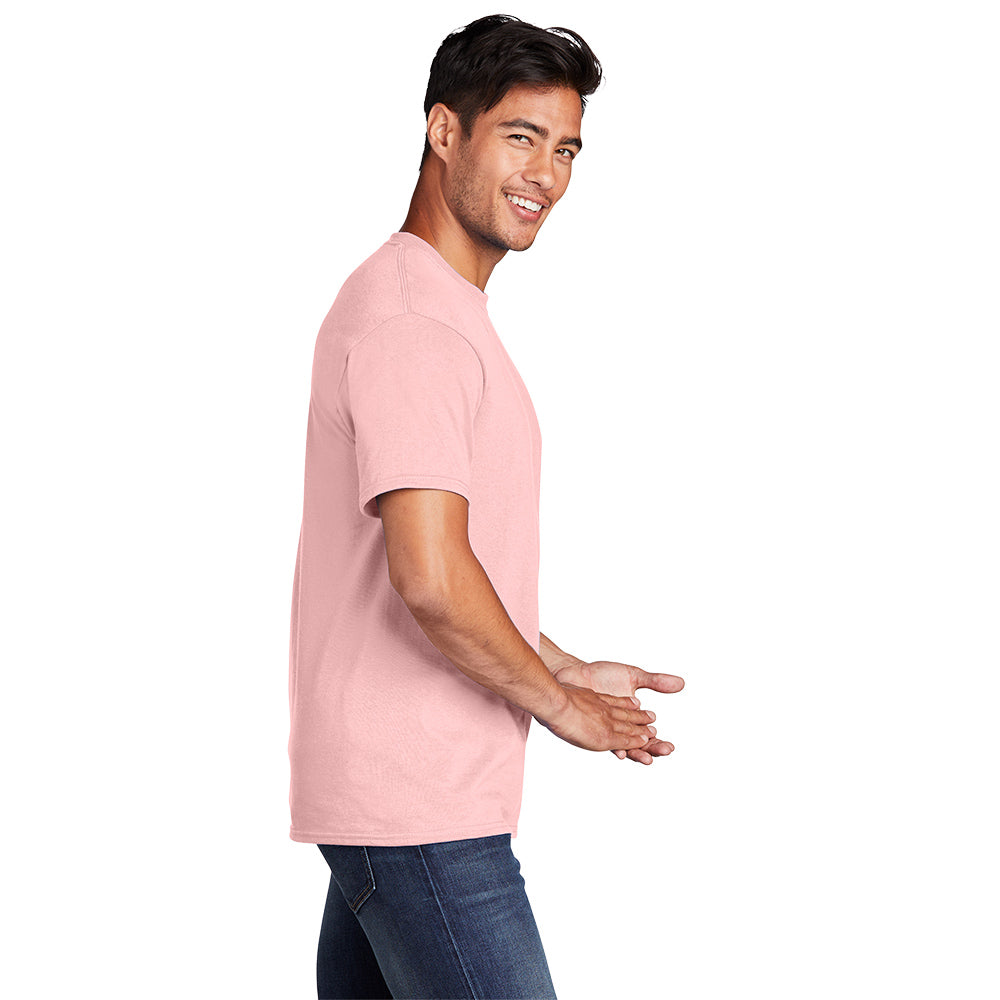 Port & Company® Core Cotton Tee - Pale Blush