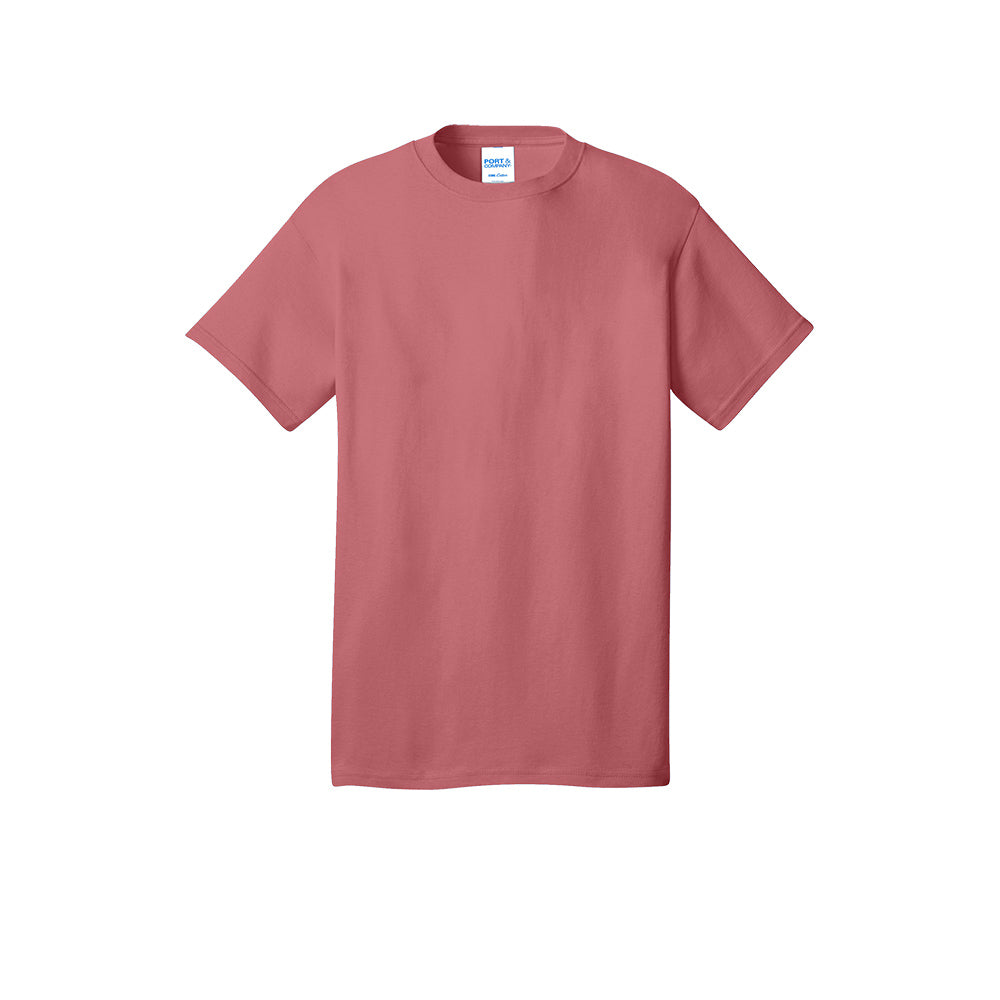 Port & Company® Core Cotton Tee - Zinnia