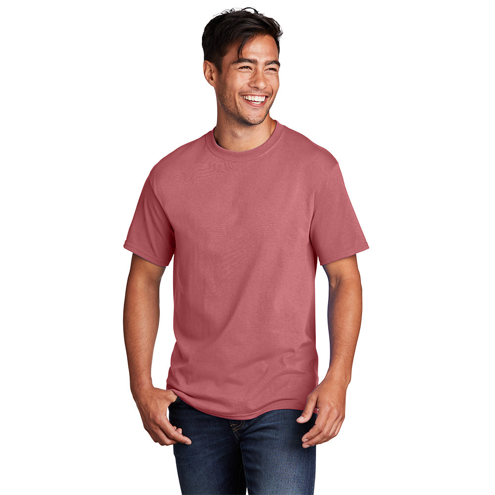 Port & Company® Core Cotton Tee - Zinnia