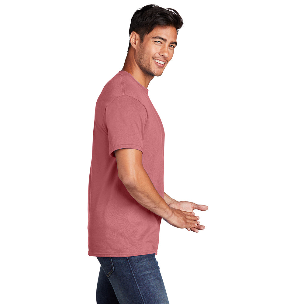 Port & Company® Core Cotton Tee - Zinnia