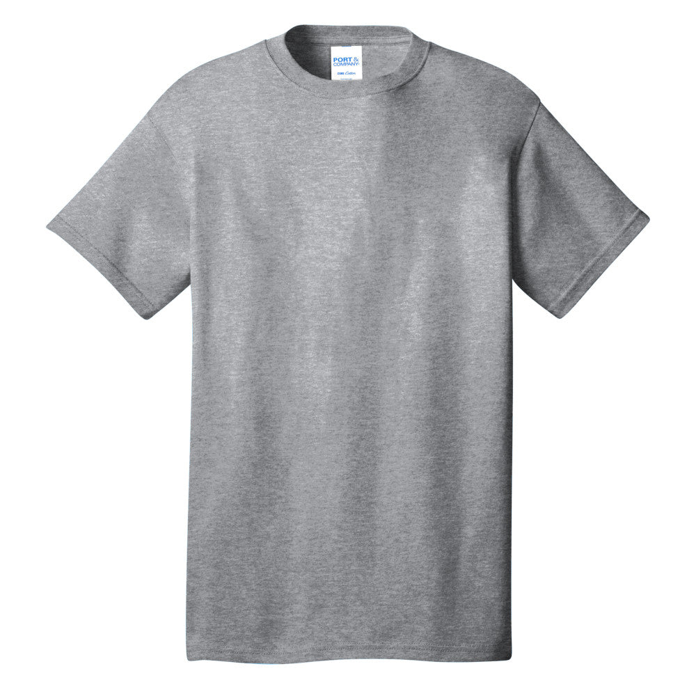 Port & Company® Core Cotton Tee - Athletic Heather