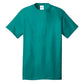 Port & Company® Core Cotton Tee - Bright Aqua