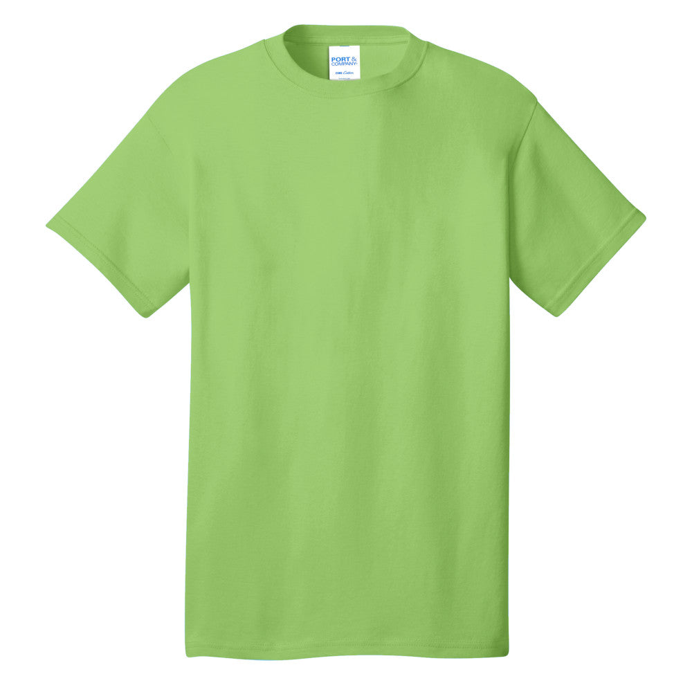 Port & Company® Core Cotton Tee - Lime