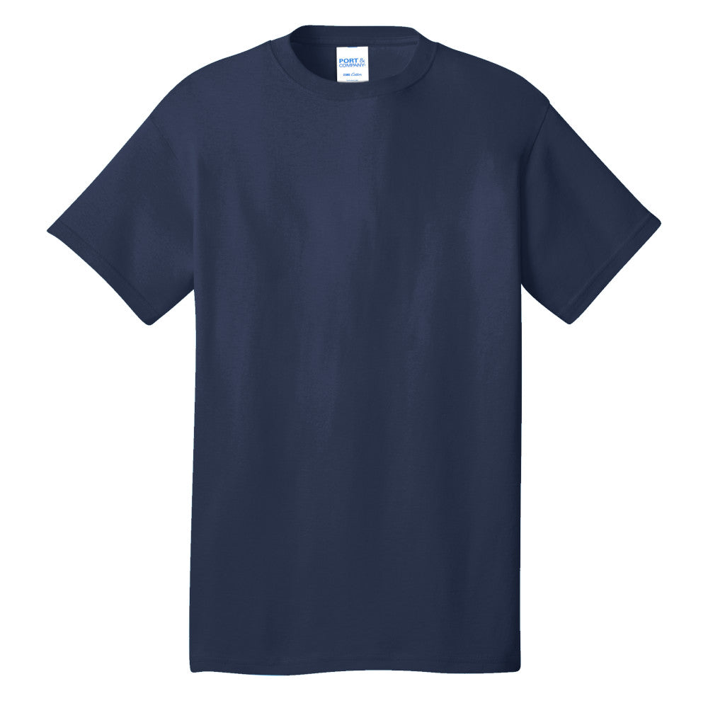 Port & Company® Core Cotton Tee - Navy