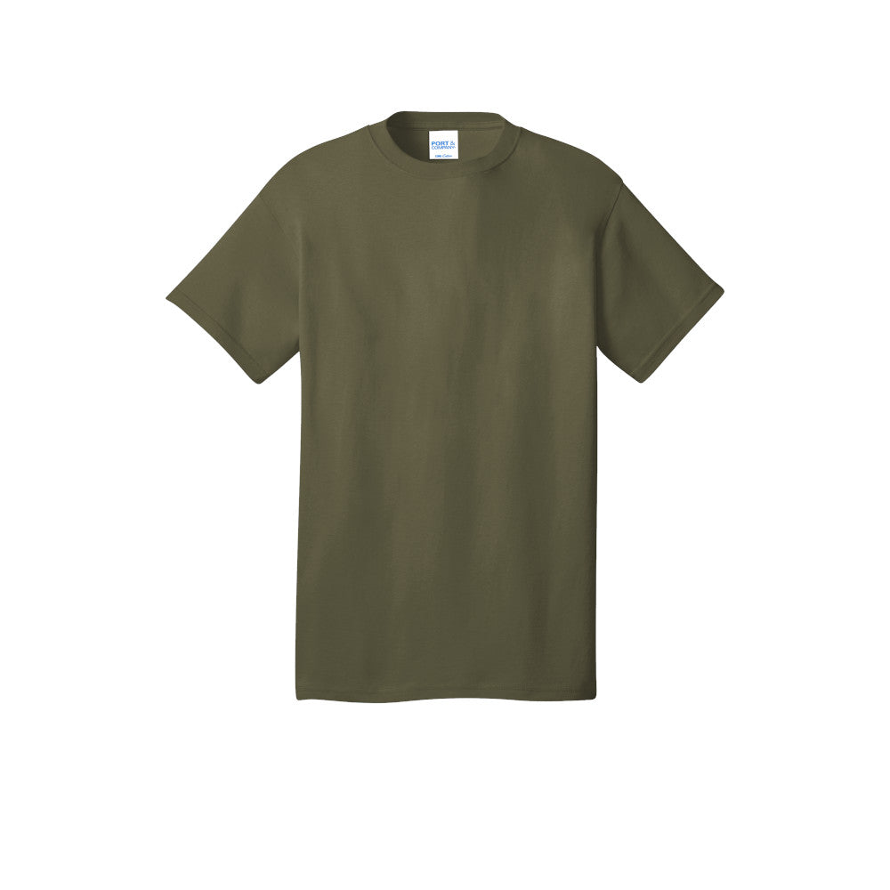 Port & Company® Core Cotton Tee - Olive Drab Green