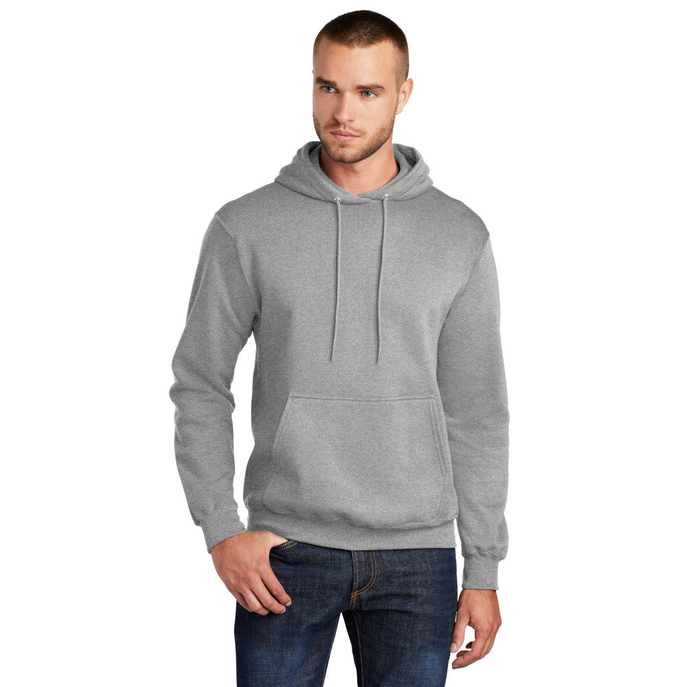 Port & Company® Core Fleece Pullover Hooded Sweatshirt - Athletic Heather