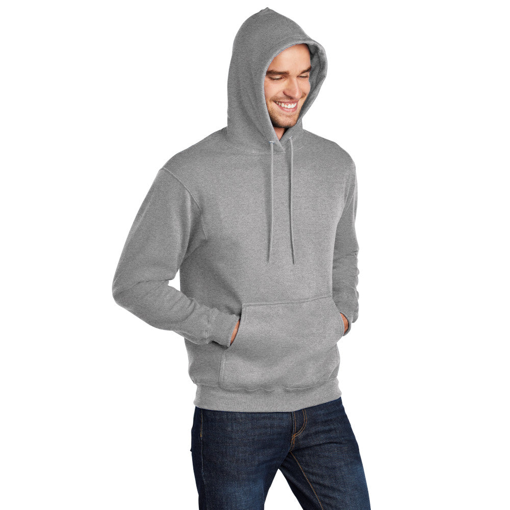Port & Company® Core Fleece Pullover Hooded Sweatshirt - Athletic Heather