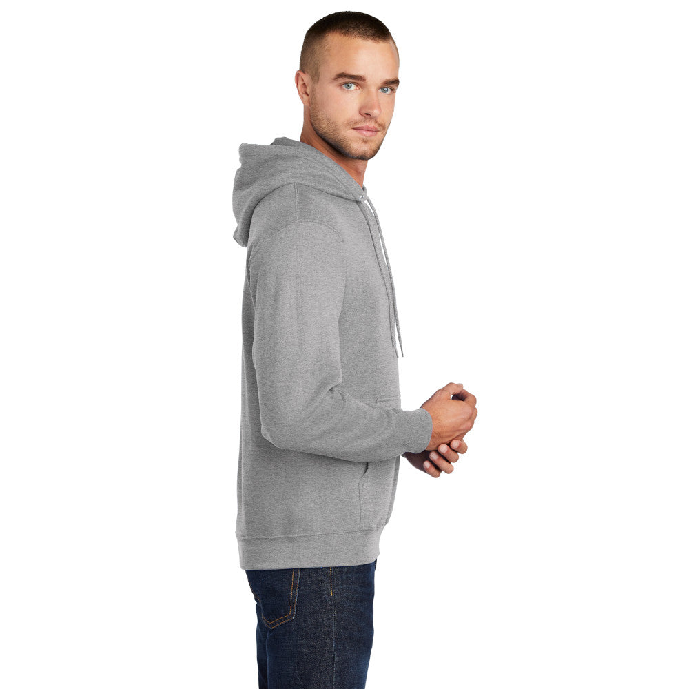 Port & Company® Core Fleece Pullover Hooded Sweatshirt - Athletic Heather