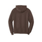 Port & Company® Core Fleece Pullover Hooded Sweatshirt - Heather Dark Chocolate Brown