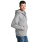 Port & Company® Core Fleece Full-Zip Hooded Sweatshirt - Ash