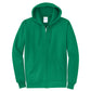 Port & Company® Core Fleece Full-Zip Hooded Sweatshirt - Kelly Green