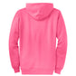 Port & Company® Core Fleece Full-Zip Hooded Sweatshirt - Neon Pink