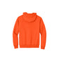 Port & Company® Essential Fleece Full-Zip Hooded Sweatshirt - Safety Orange