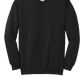 Port & Company® Essential Fleece Crewneck Sweatshirt - Jet Black