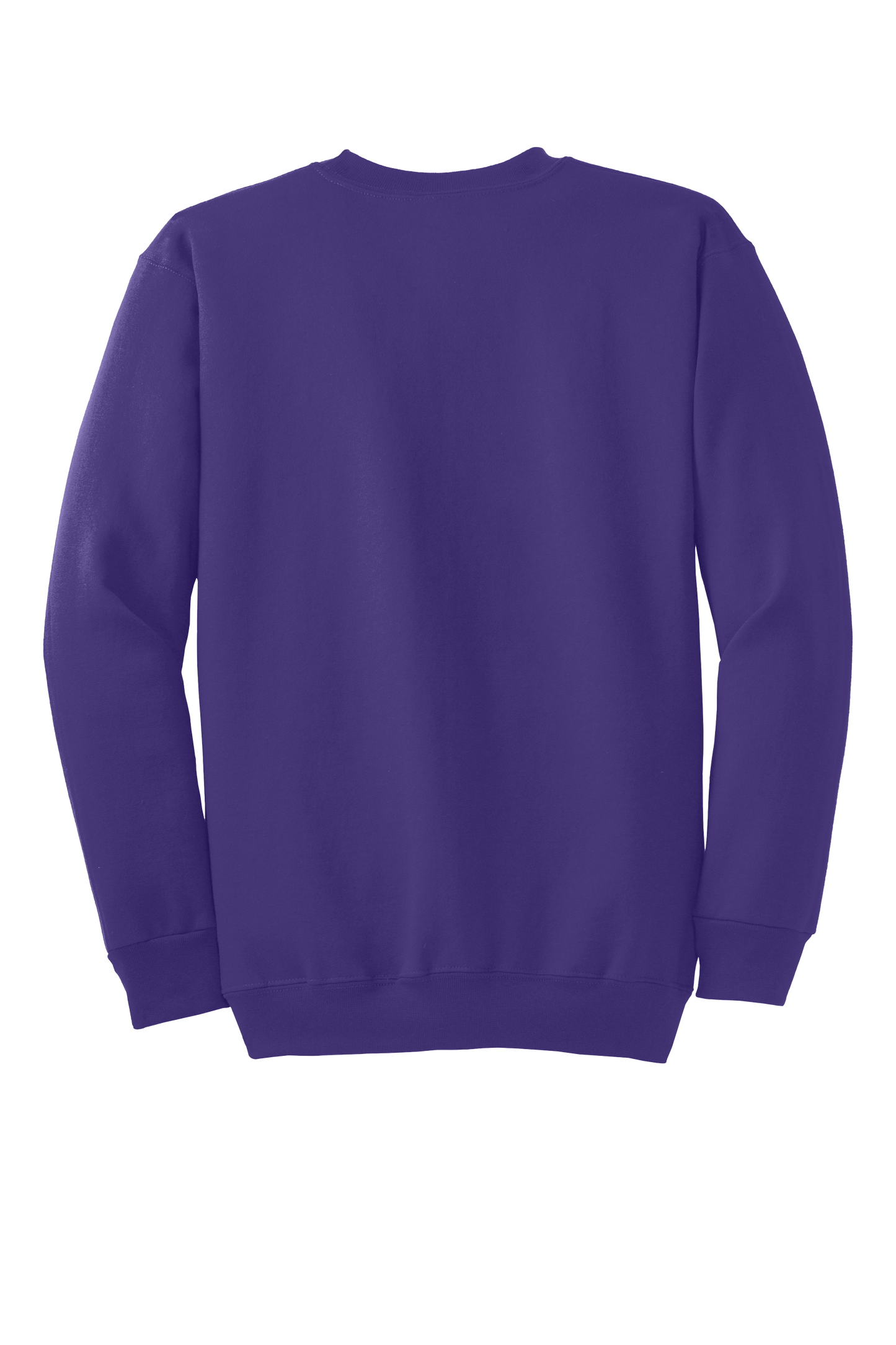 Port & Company® Essential Fleece Crewneck Sweatshirt - Purple