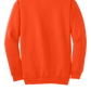 Port & Company® Essential Fleece Crewneck Sweatshirt - Safety Orange