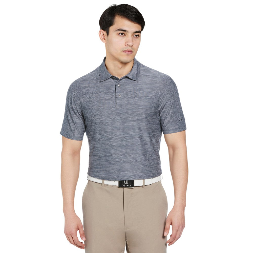 PGA TOUR JASPE AIRFLUX® POLO - Medium Flagstone Heather