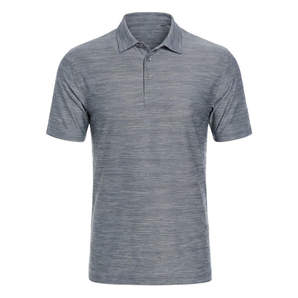 PGA TOUR JASPE AIRFLUX® POLO - Medium Flagstone Heather