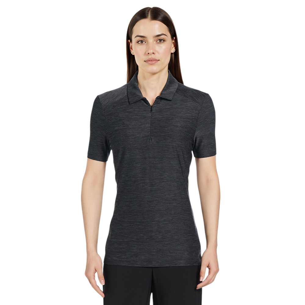 PGA TOUR LADIES JASPE AIRFLUX® POLO - Caviar Heather