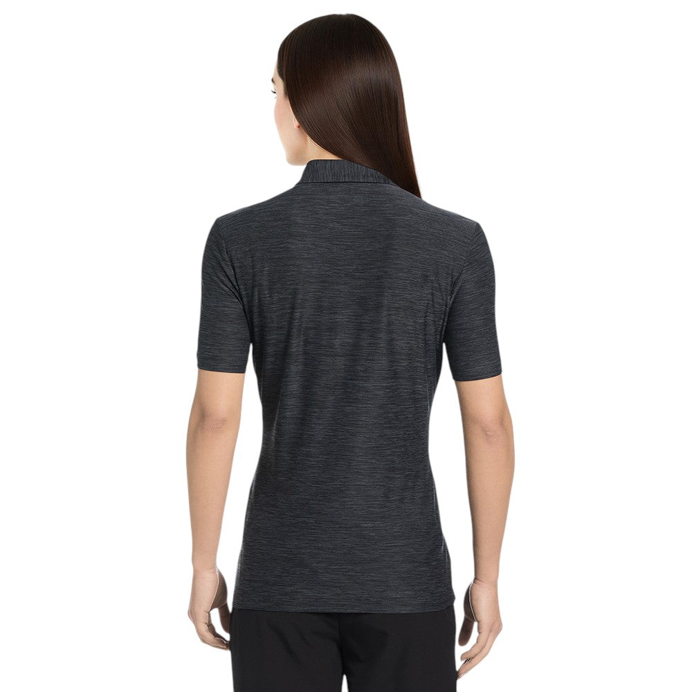 PGA TOUR LADIES JASPE AIRFLUX® POLO - Caviar Heather