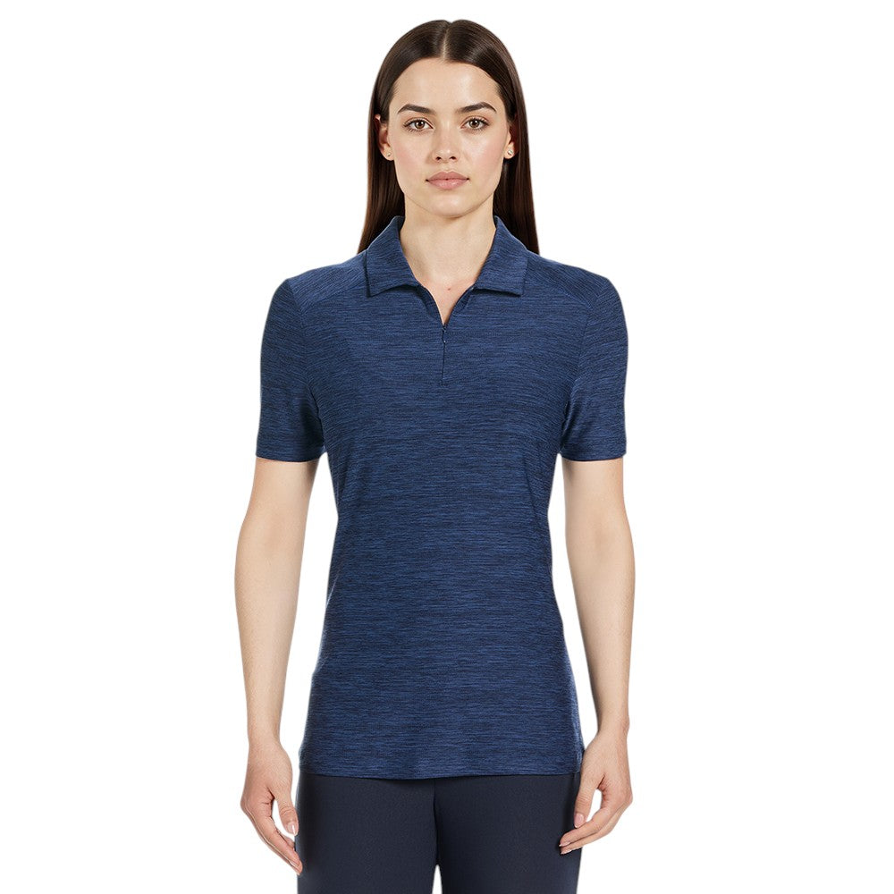 PGA TOUR LADIES JASPE AIRFLUX® POLO - Peacoat Heather