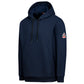 Bulwark Men’s FR Fleece Hoodie Pullover - Navy