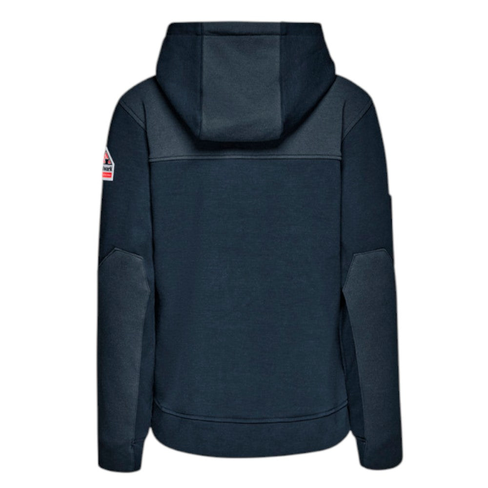 Bulwark FR Women's FR Fleece Full Zip Hoodie - Navy