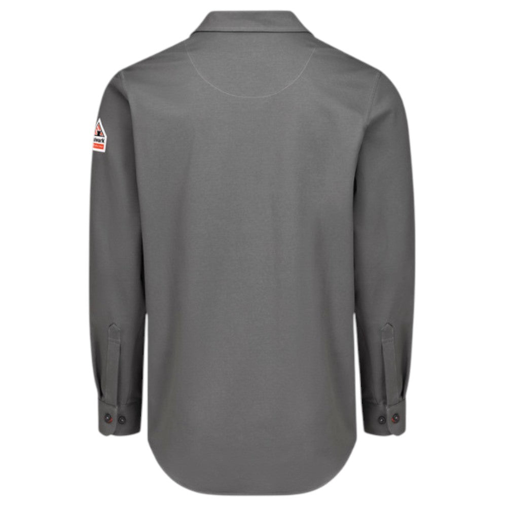 Bulwark FR Flex Knit Button Down Shirt - Charcoal