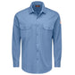 Bulwark FR Flex Knit Button Down Shirt - Light Blue