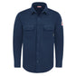 Bulwark FR Flex Knit Button Down Shirt - Navy