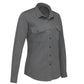 Bulwark FR Women's Flex Knit Button Down Shirt - Grey