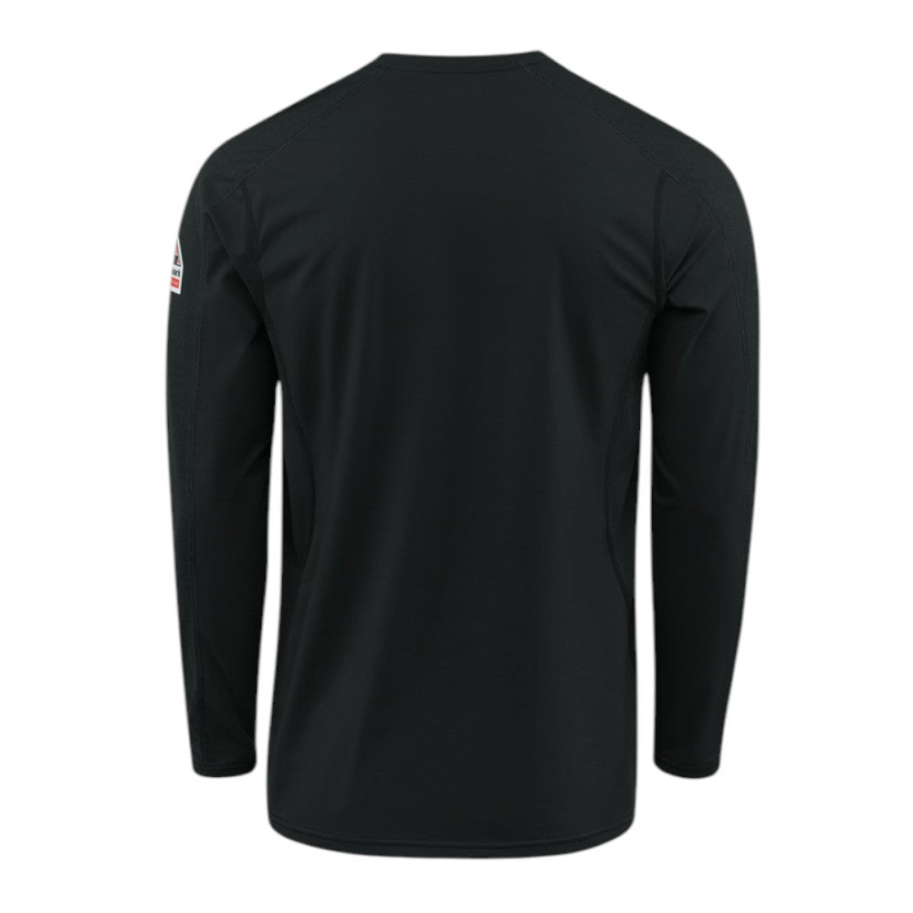 Bulwark FR Men's Flex Knit Henley - Black