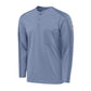 Bulwark FR Men's Flex Knit Henley - Light Blue