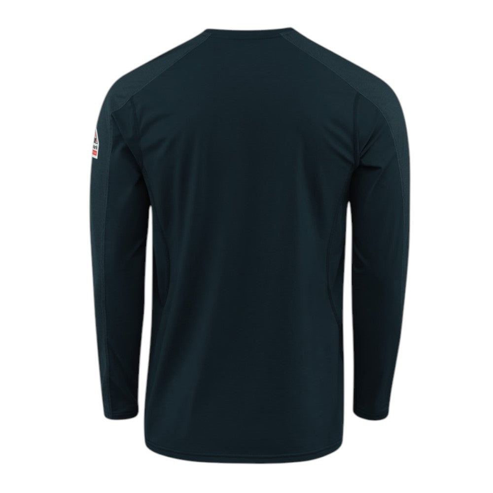 Bulwark FR Men's Flex Knit Henley - Navy