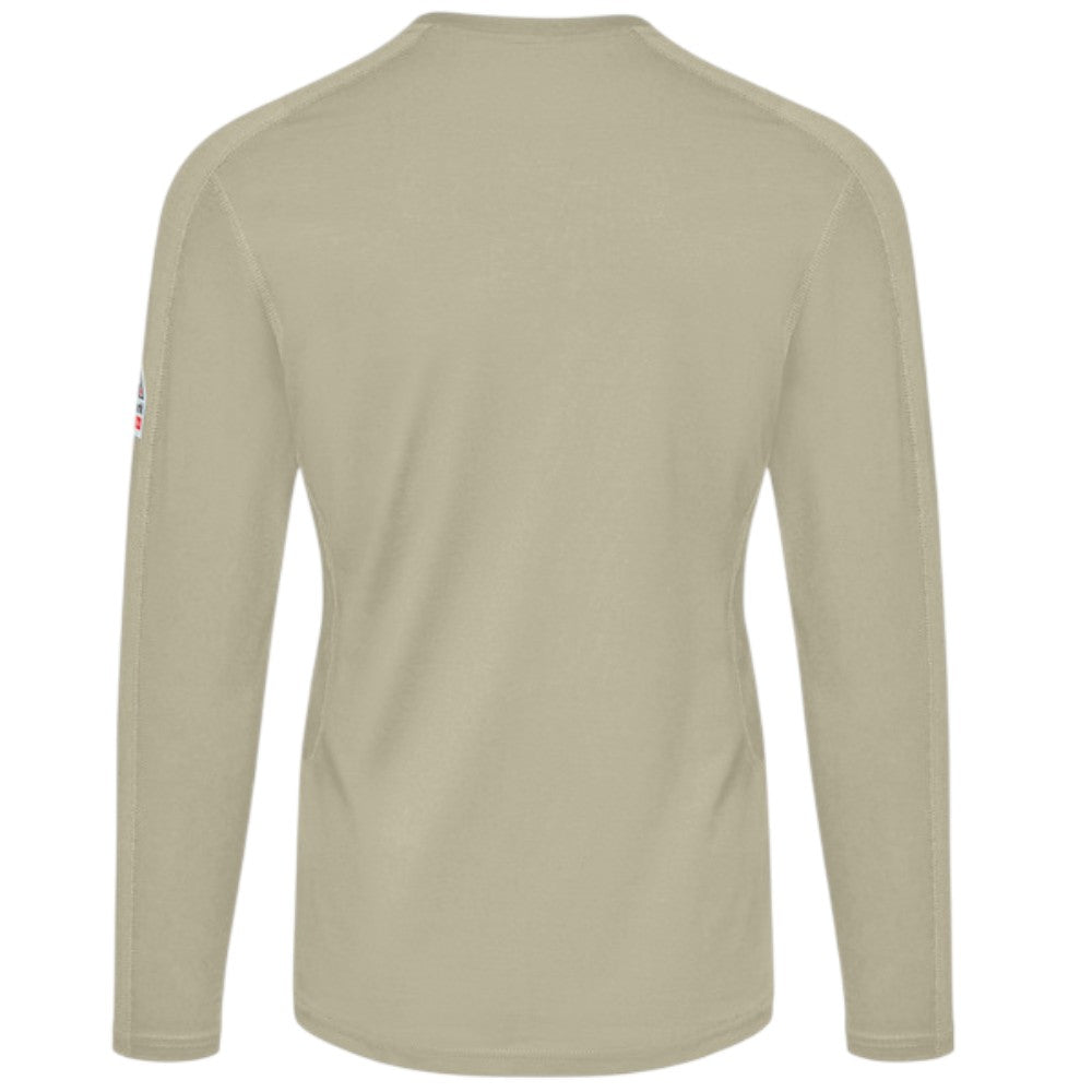 Bulwark FR Women's Flex Knit Henley - Khaki