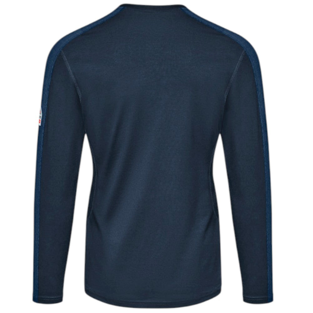 Bulwark FR Women's Flex Knit Henley - Navy